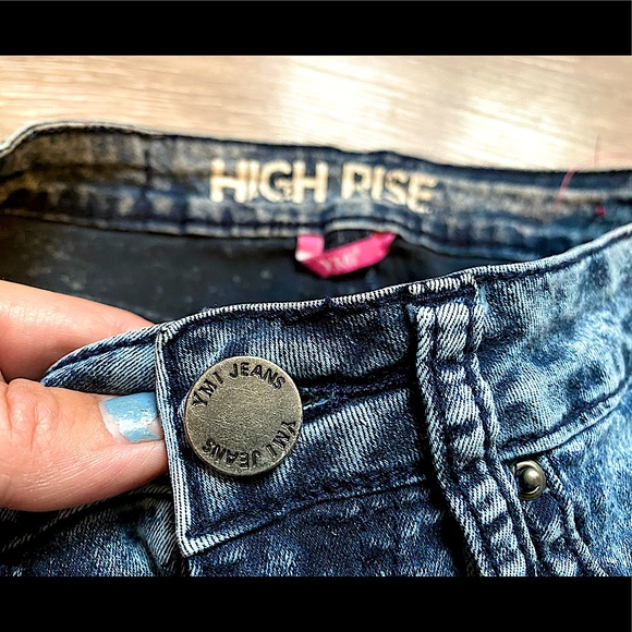 YMI - High Rise Jeans - Denim Skinny Jegging - 8/9 - Picture 4 of 16